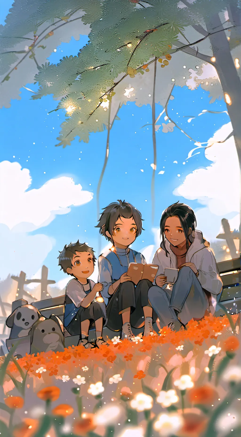 ai character: Daycare center background