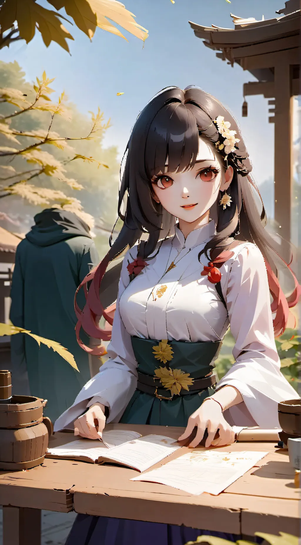 ai character: Lucia background