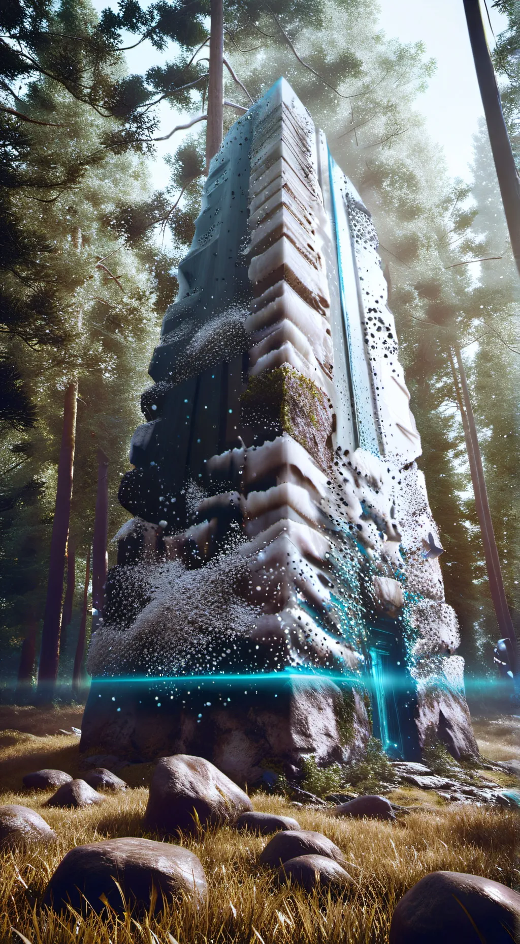 ai character: Kid who ate leaf background