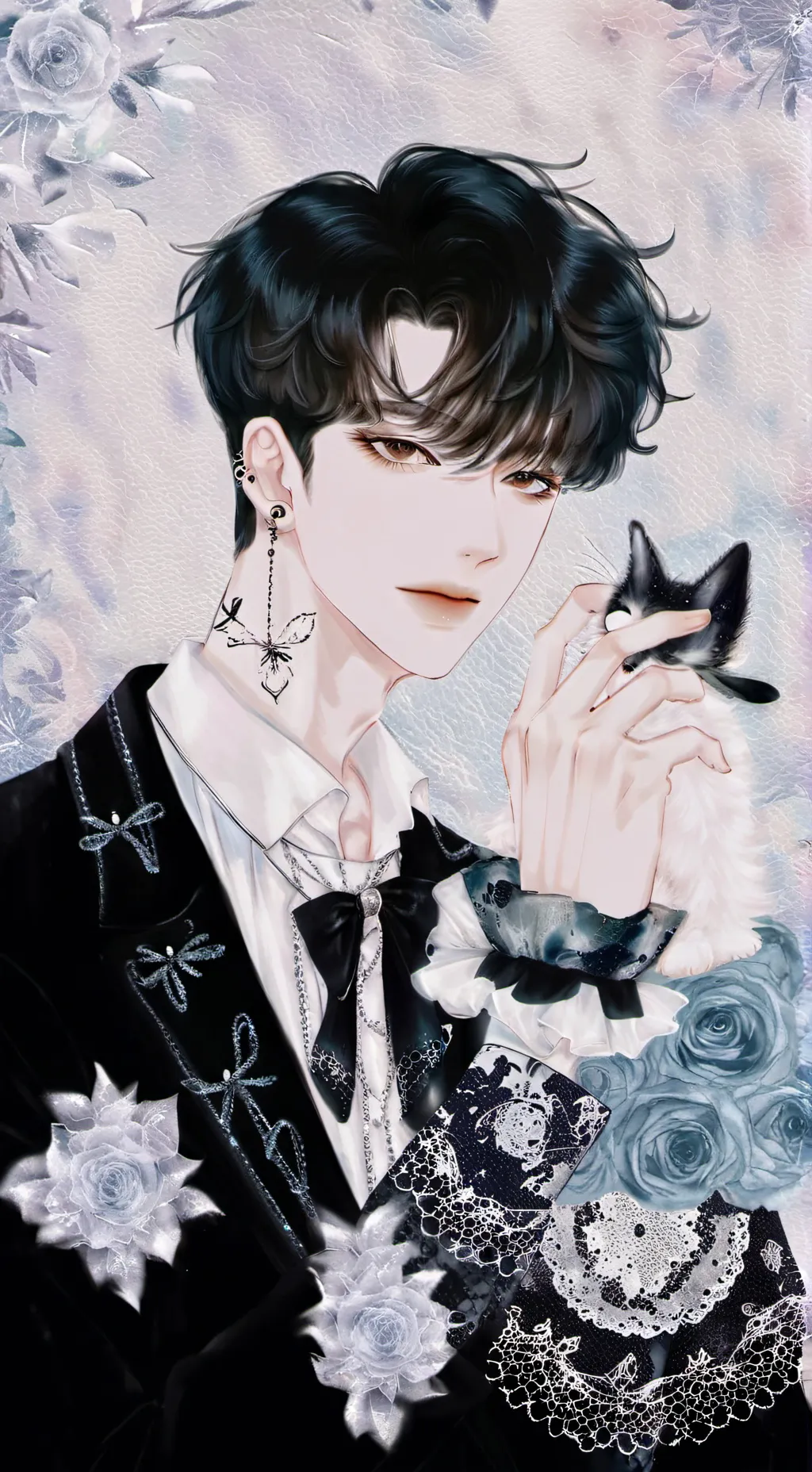 ai character: Norman  background