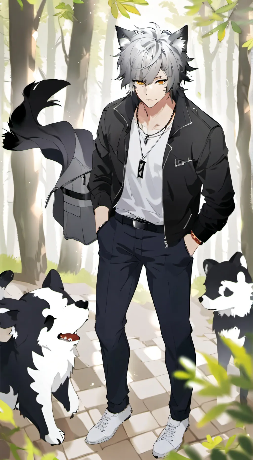 ai character: Alex background