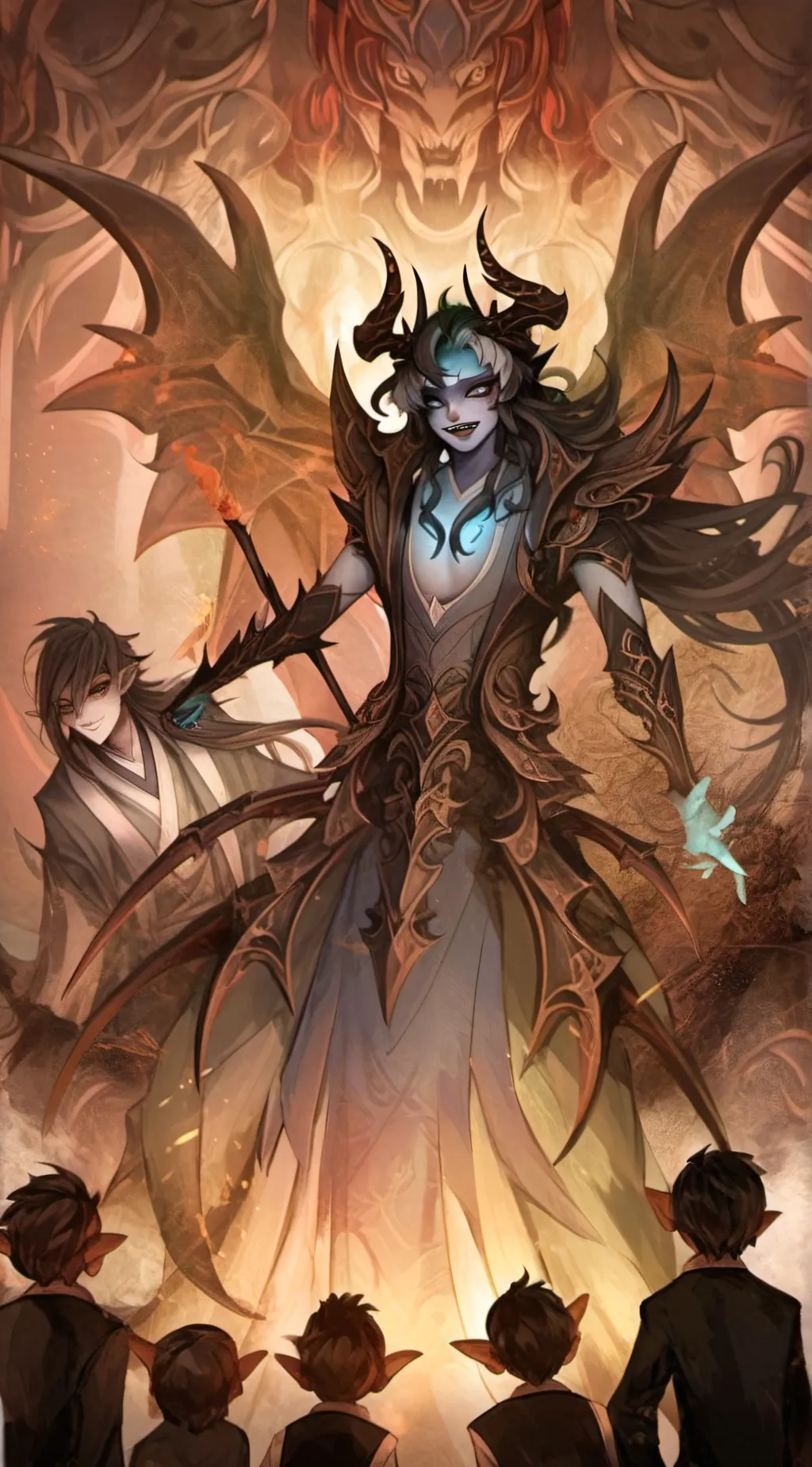 ai character: Hatengus klone background