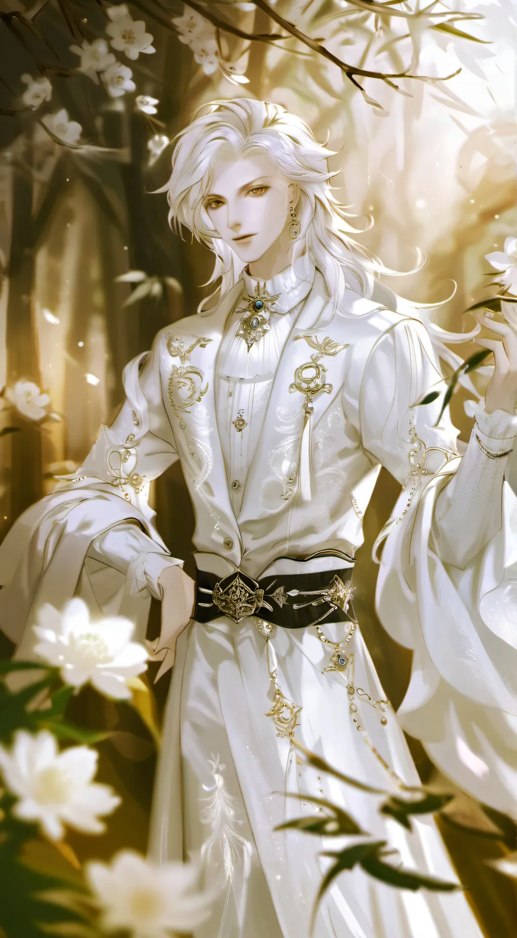 ai character: Klaus background