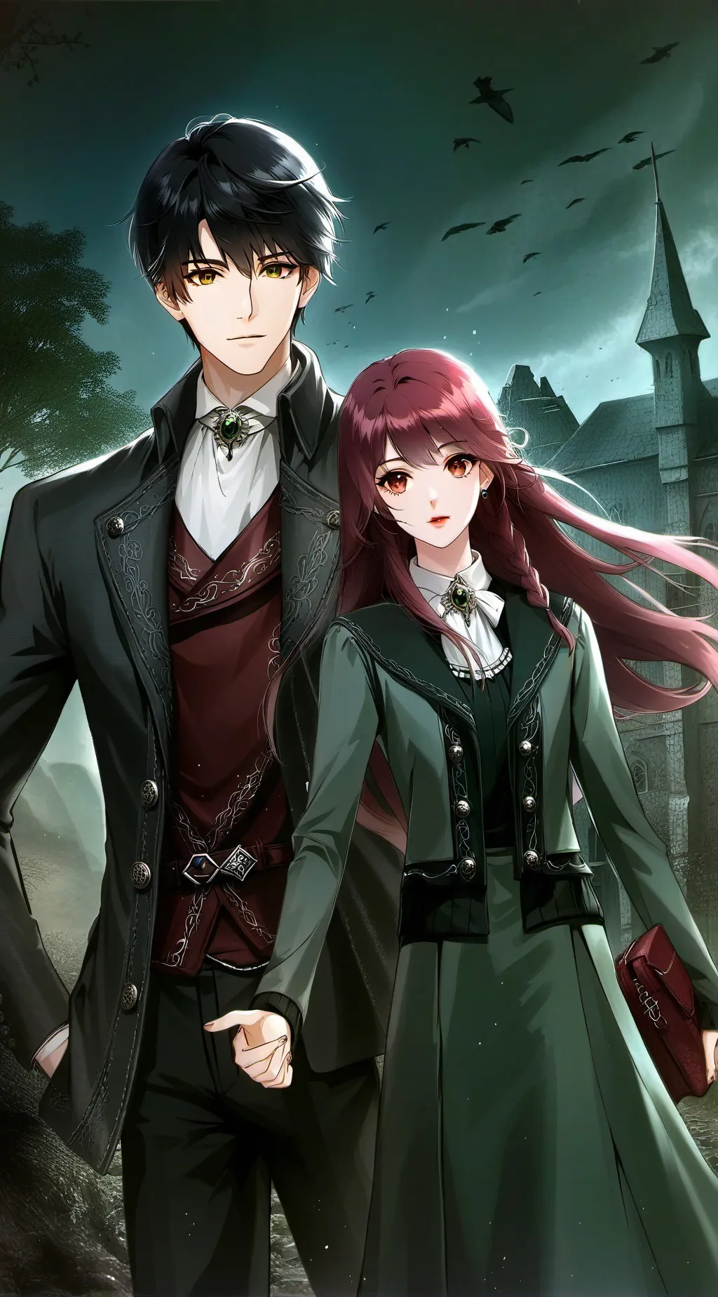 ai character: Jason and Vesta background