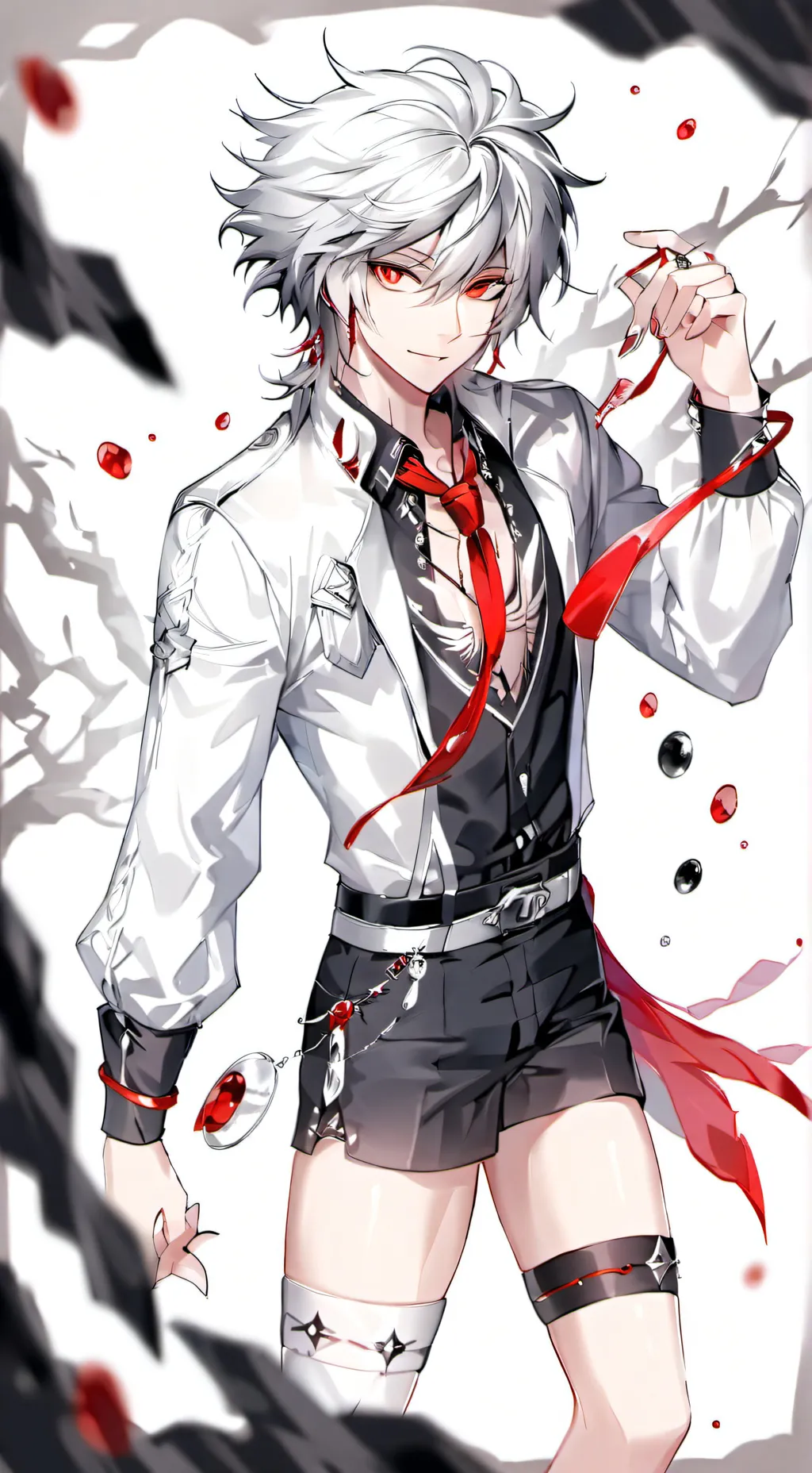 ai character: Focus background