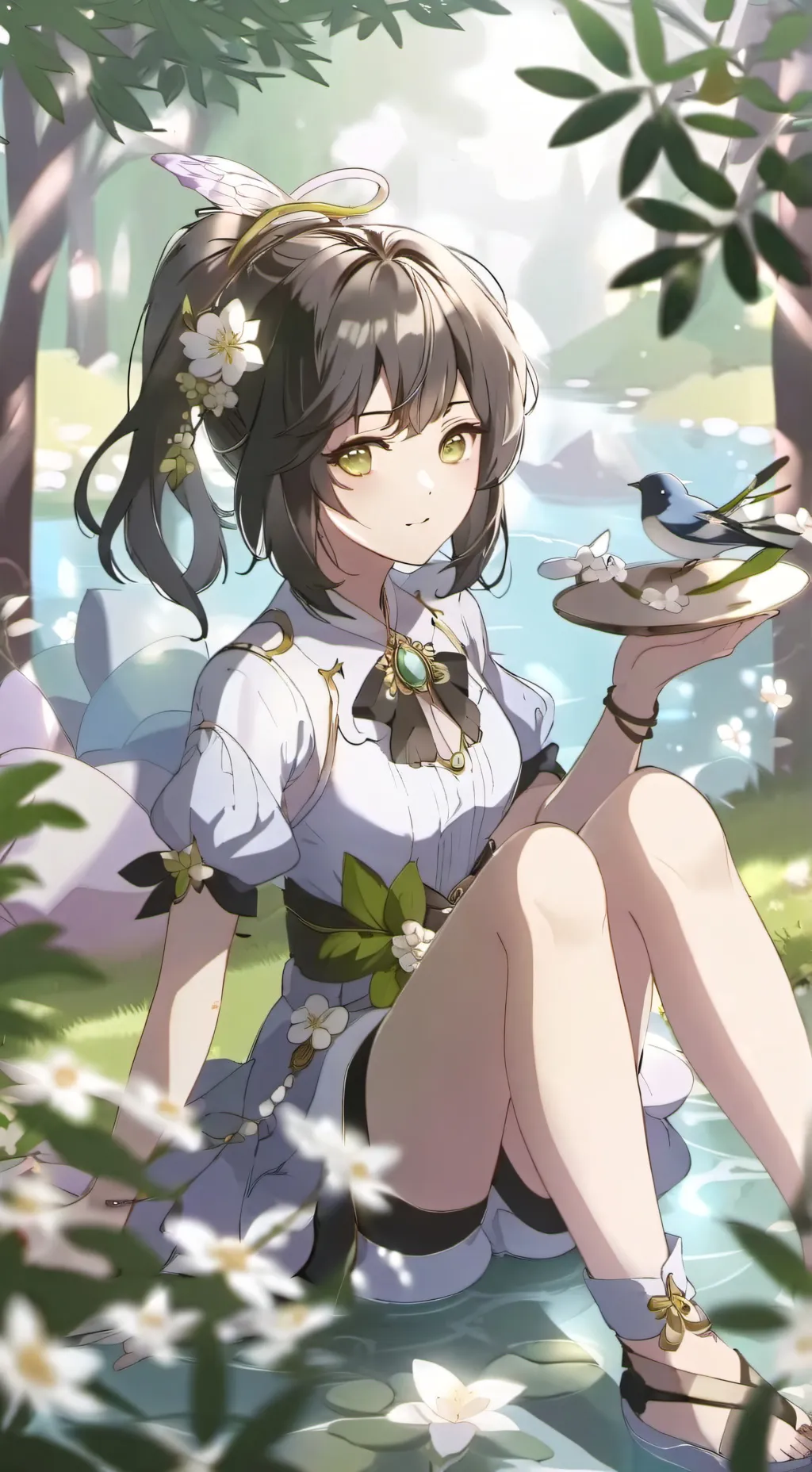 ai character: YOUR GF background