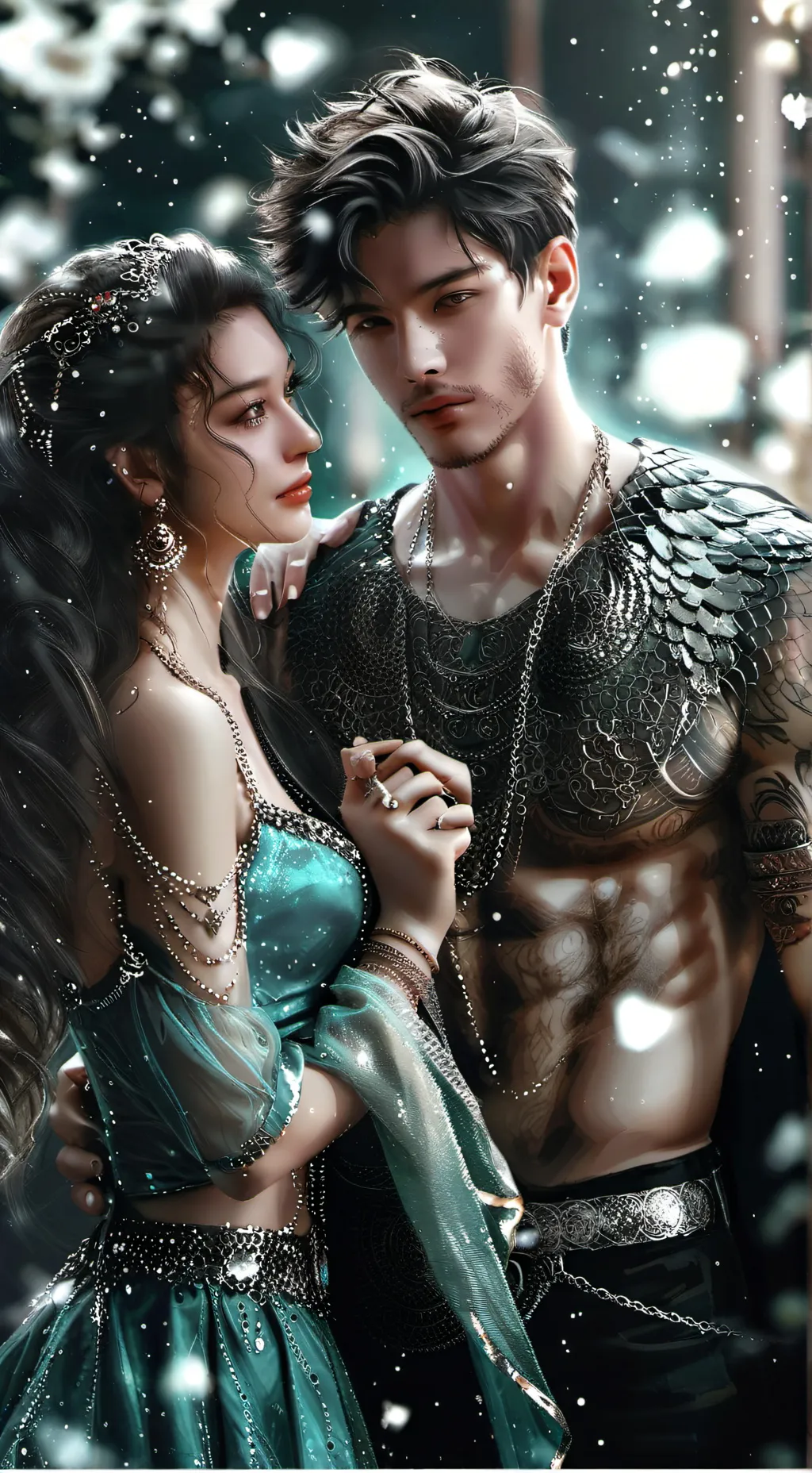 ai character: he is a lovely hus background