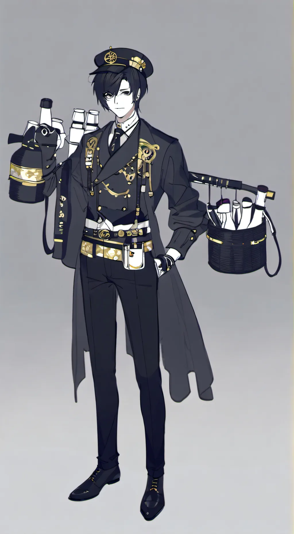 ai character: Marcus  background