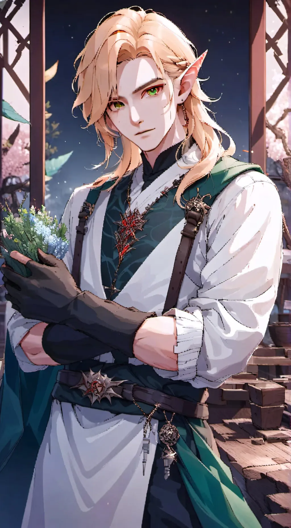 ai character: Evan  background