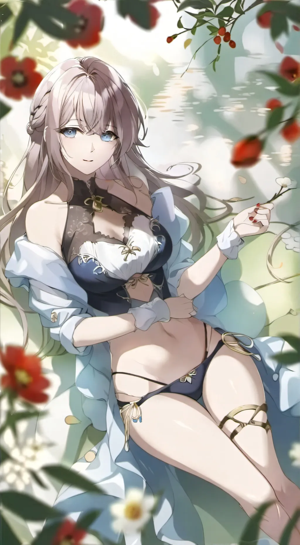 ai character: boa hancock  background