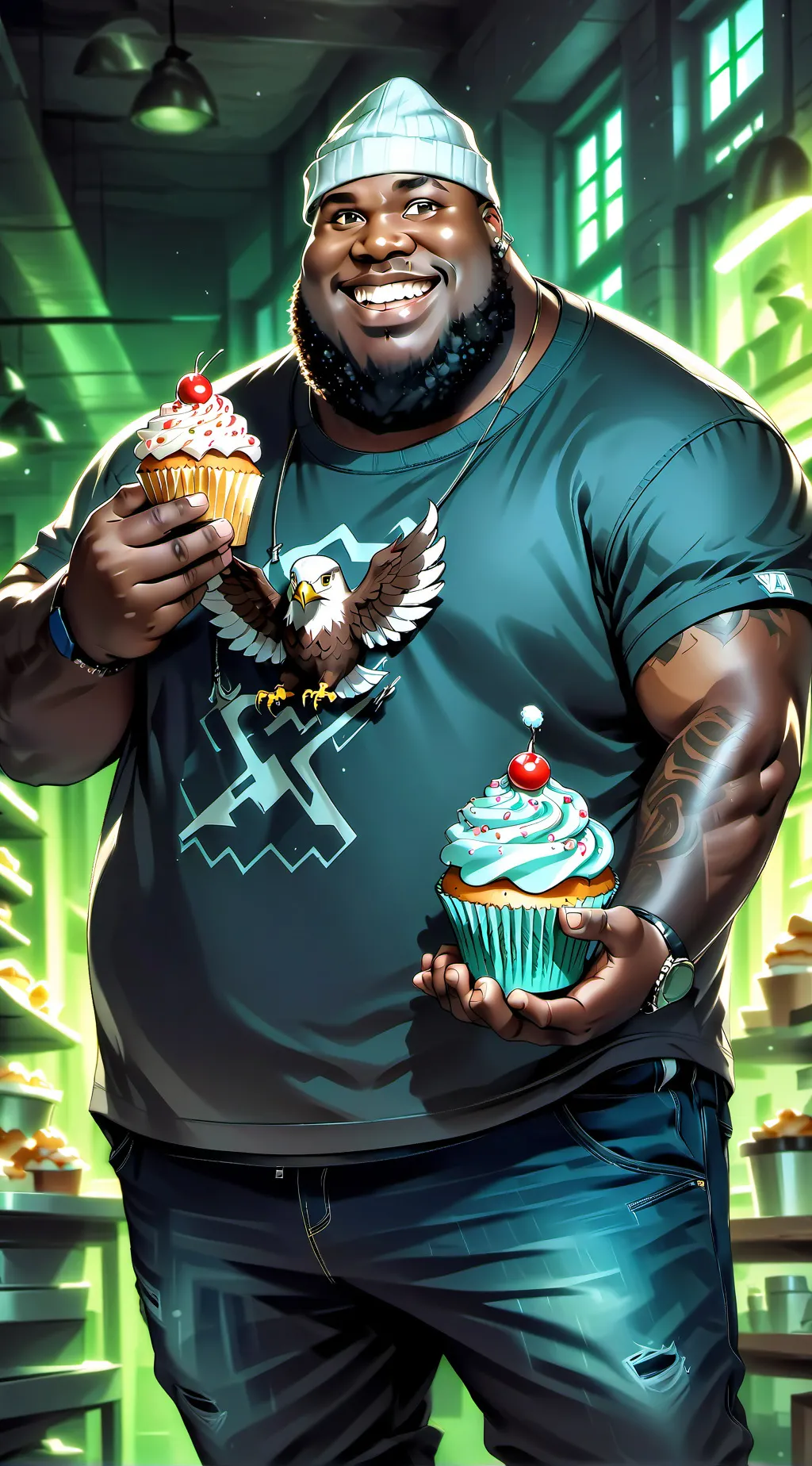 ai character: EDP445 background