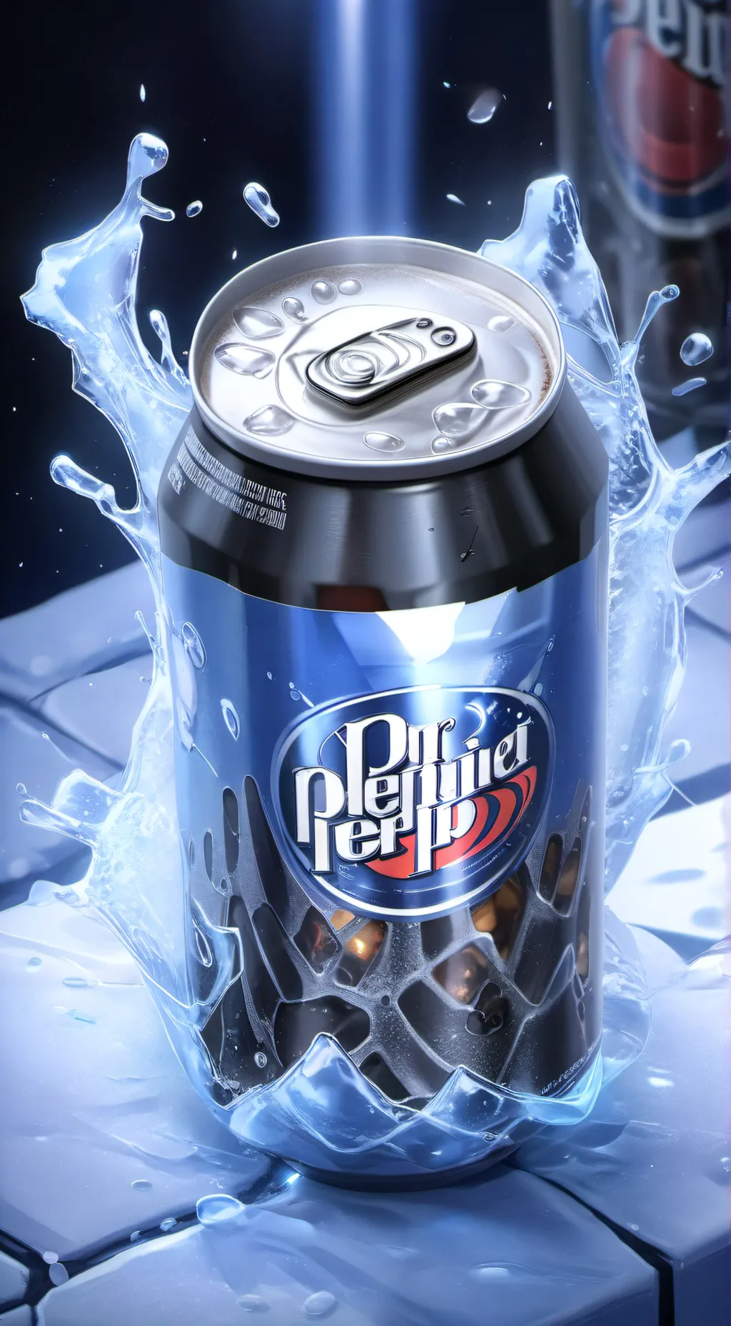 ai character: Dr. Pepper background
