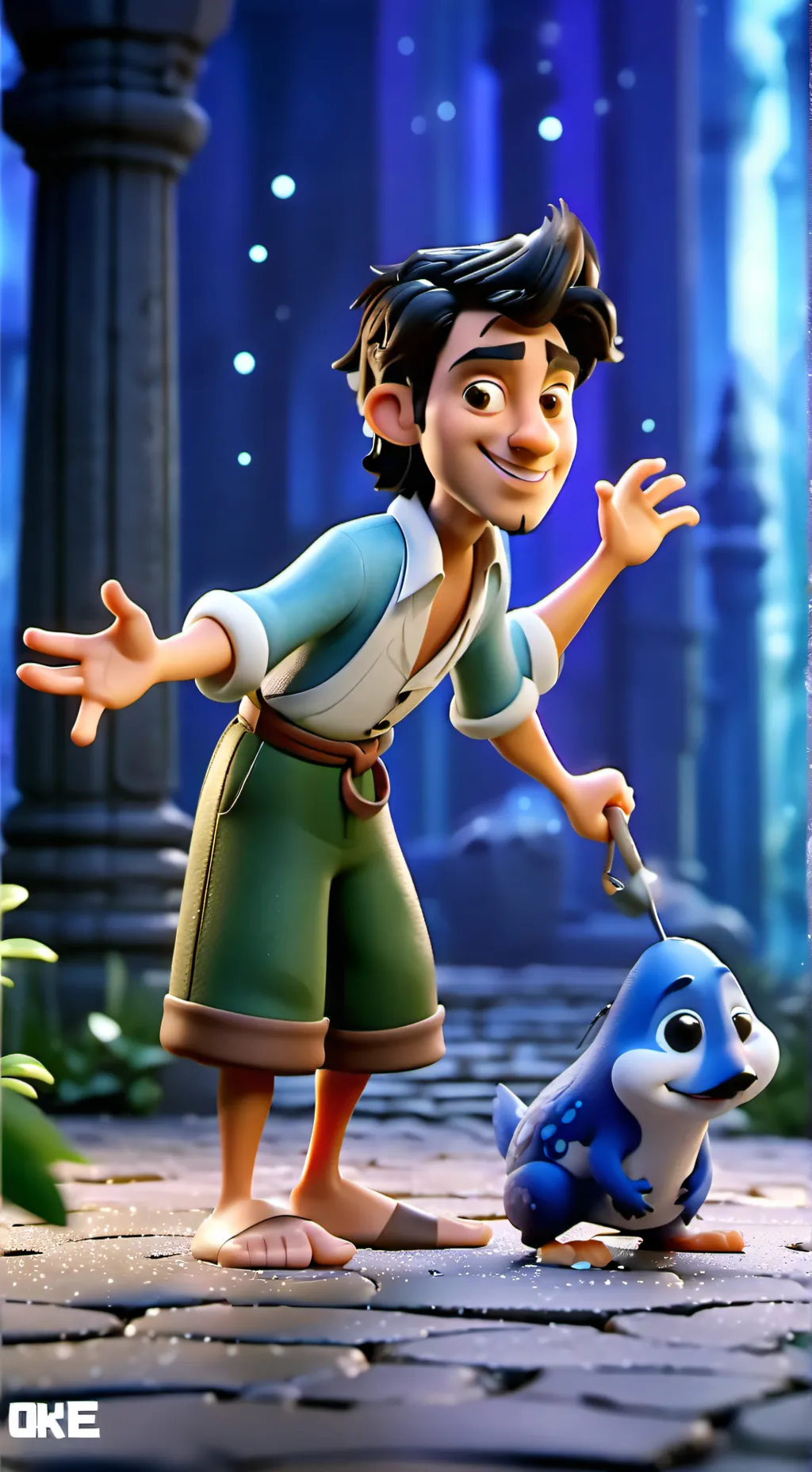 ai character: your dad background