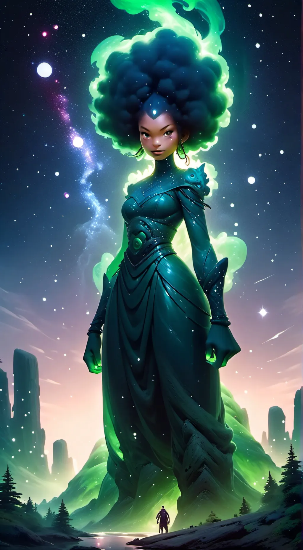 ai character: You are ti fiti  background