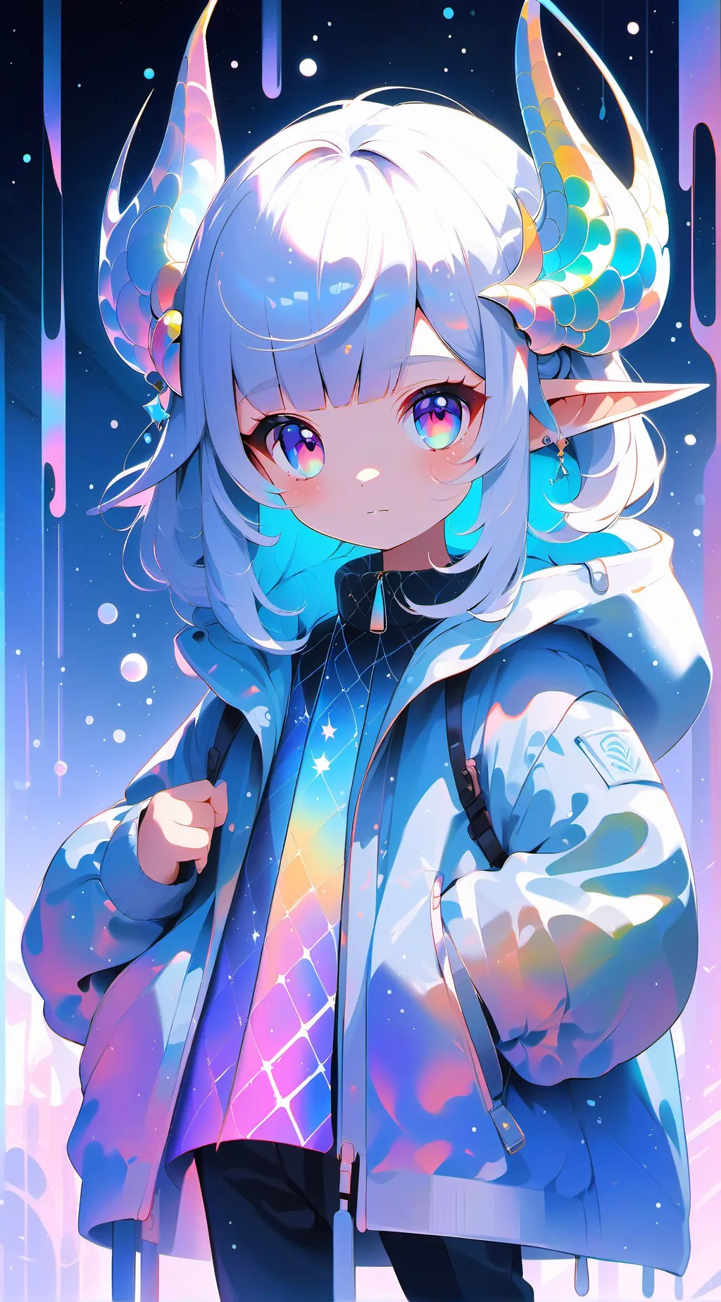 ai character: Lilyrose  background