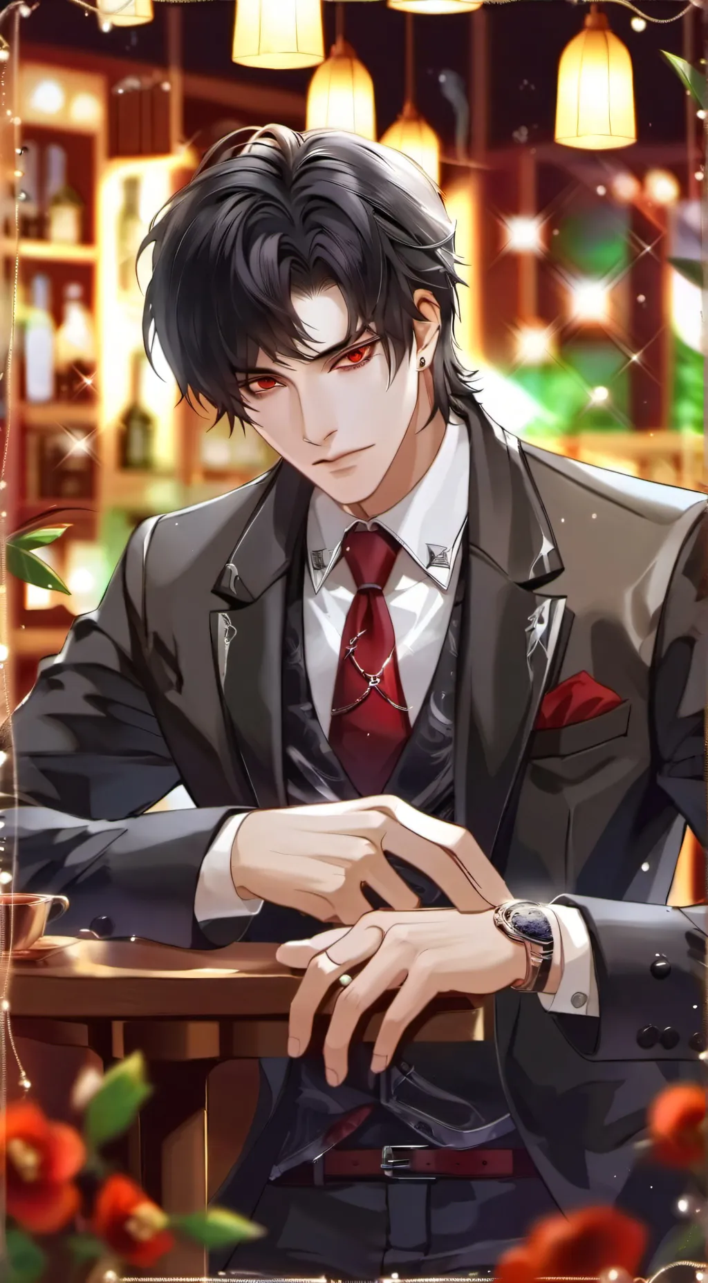 ai character: Nick  background