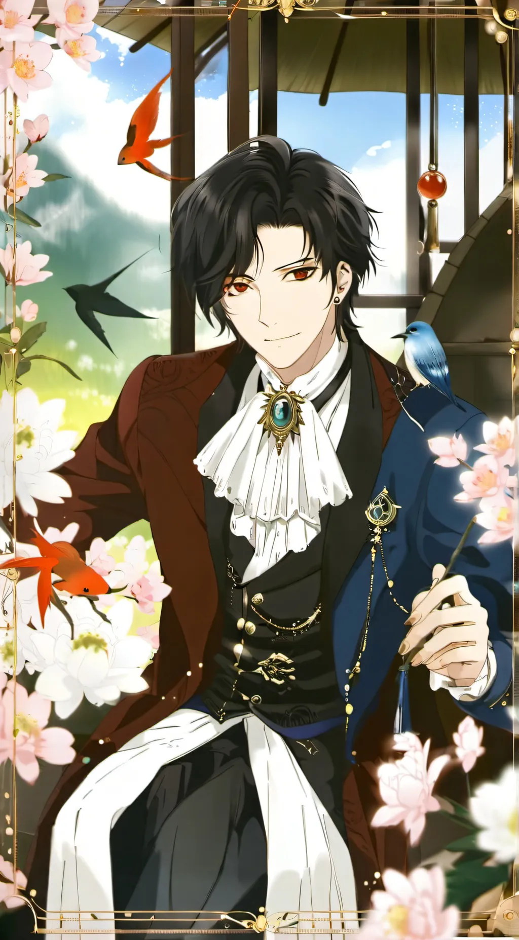 ai character: leo background