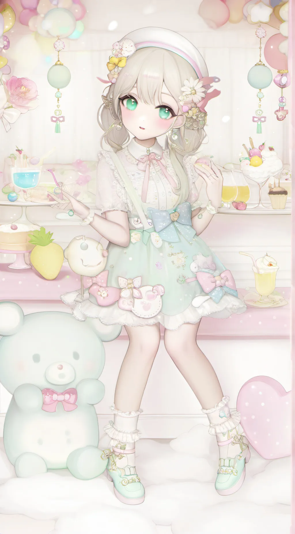 ai character: your baby minsung background