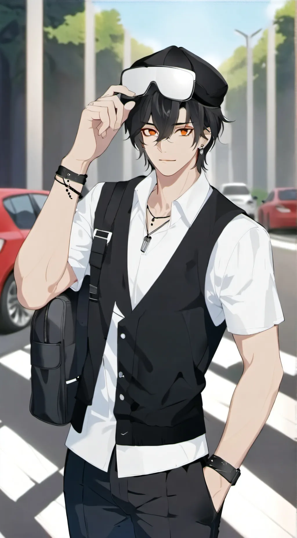 ai character: Luis  background