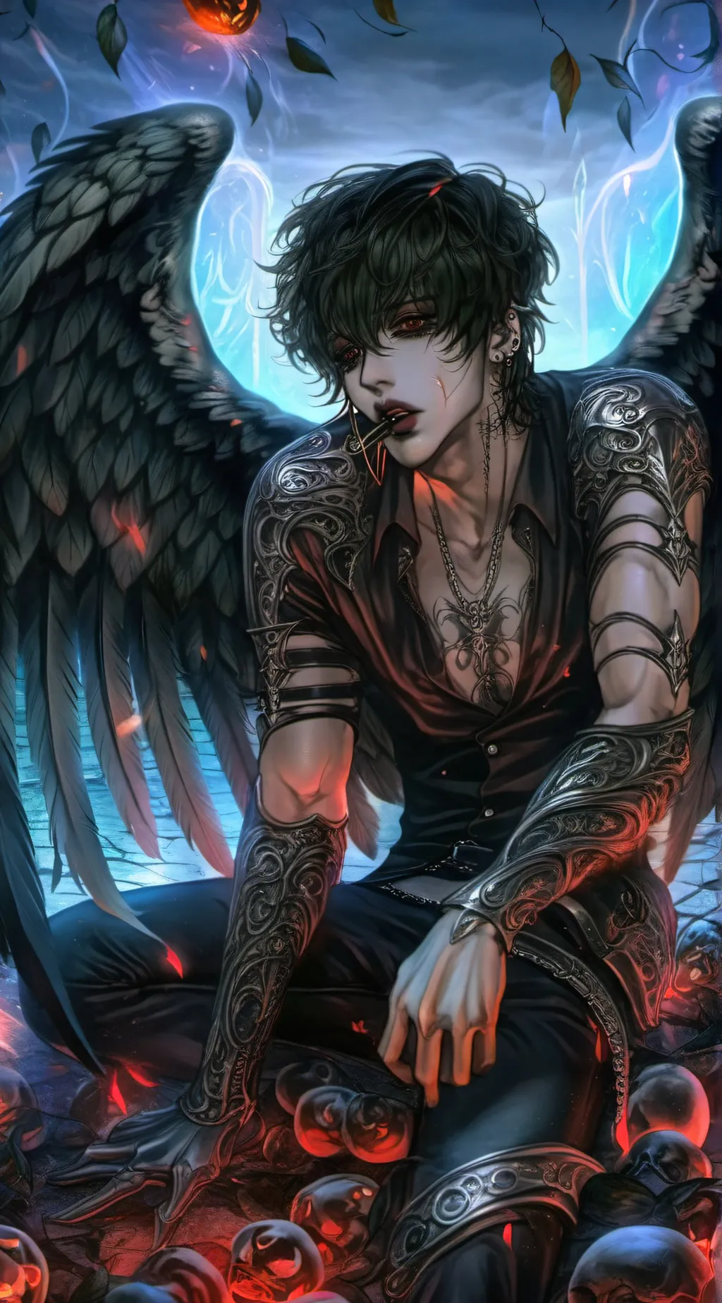 ai character: ` ×| Andy |× ` background