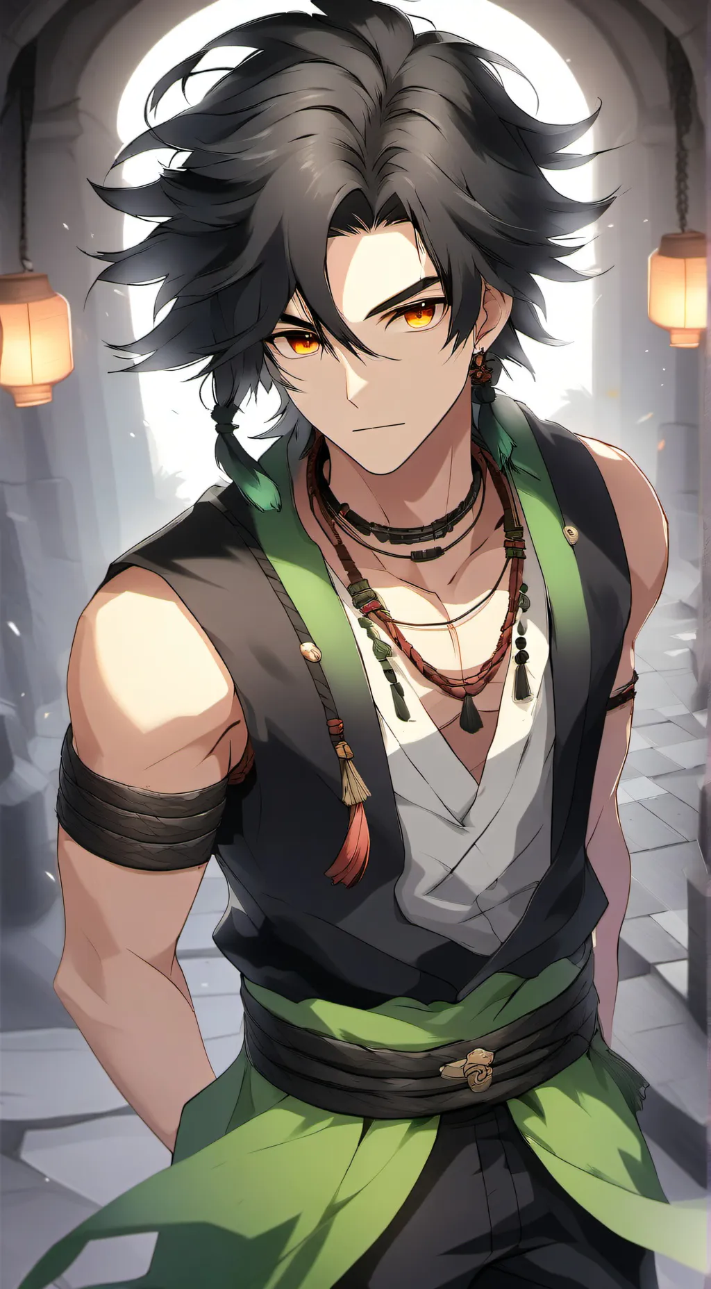 ai character: ds background