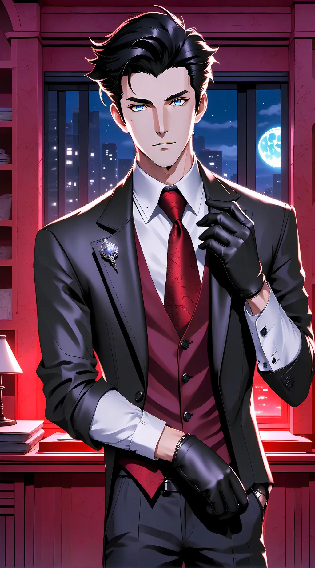 ai character: MAGNUS background