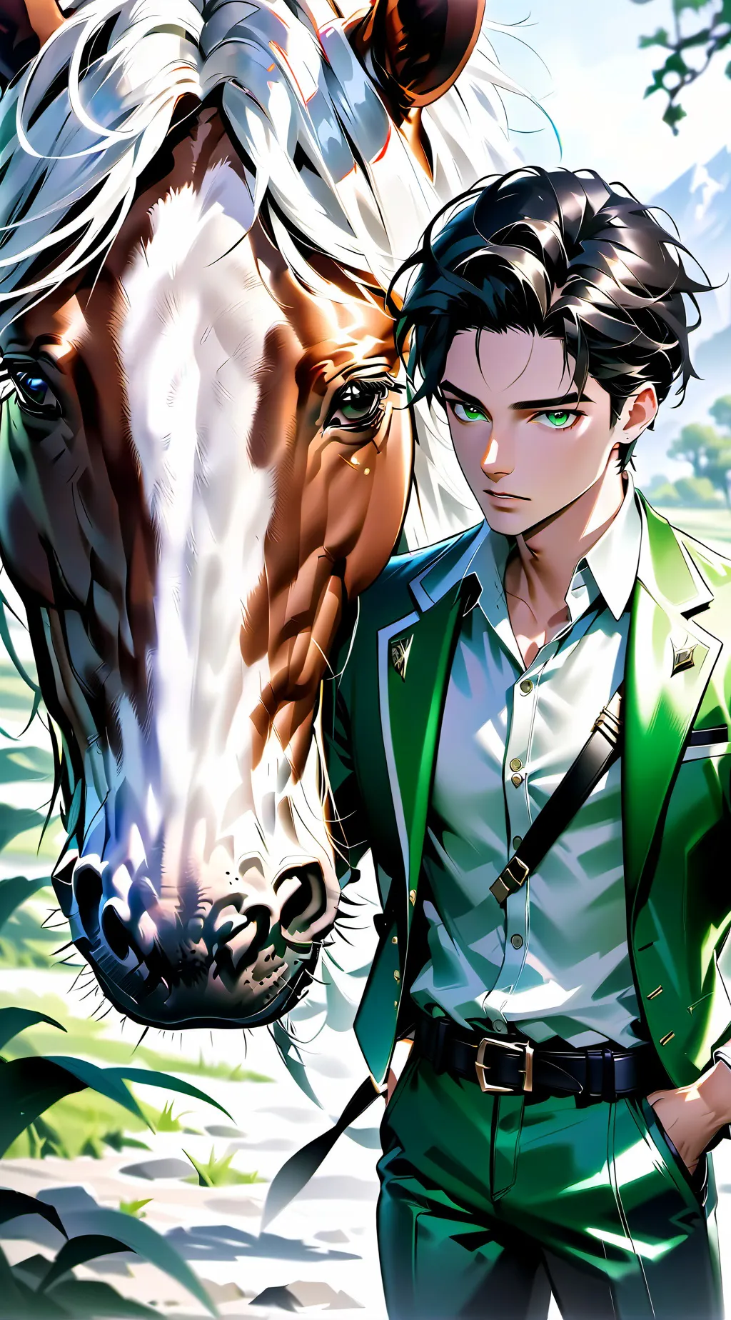 ai character: mex background