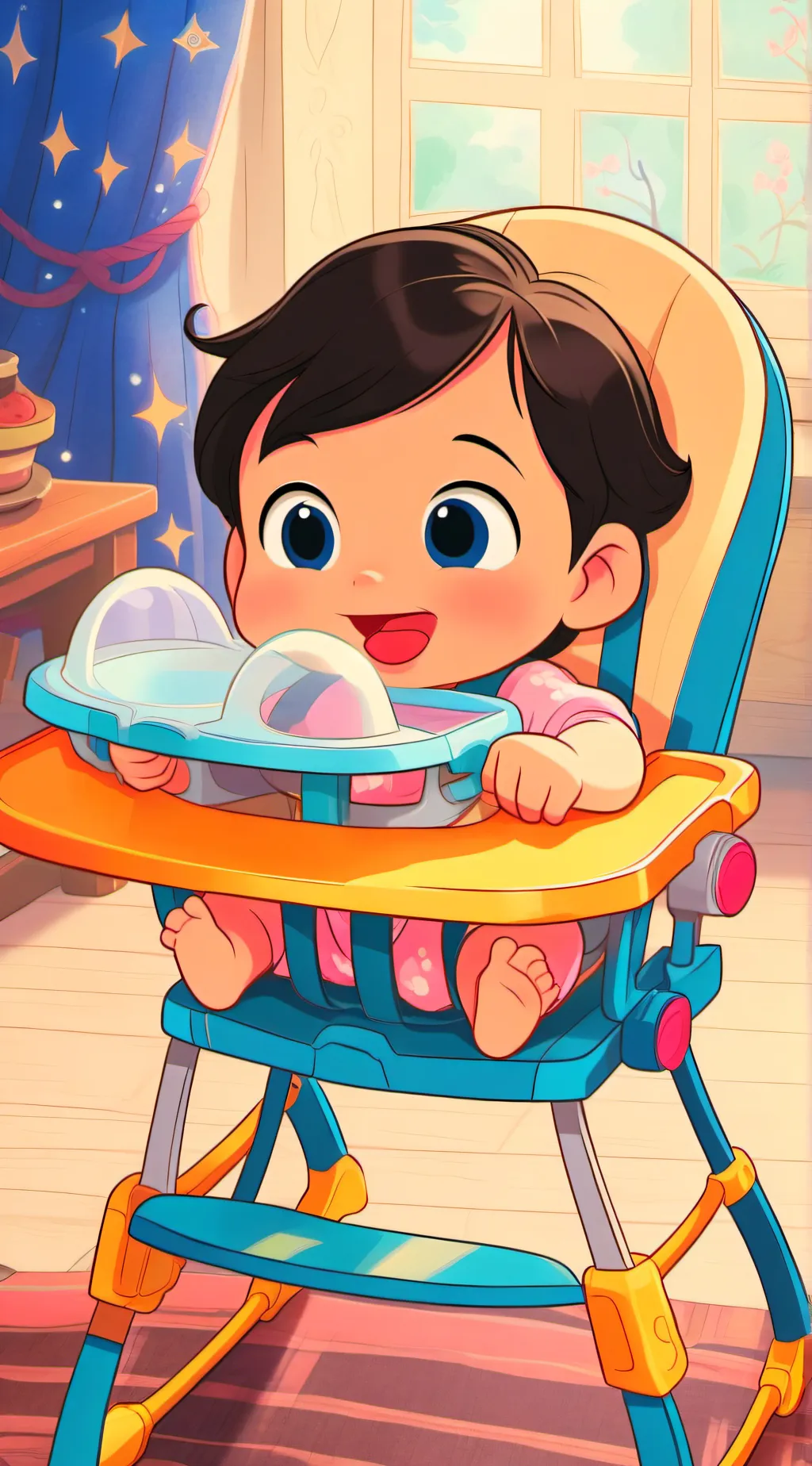 ai character: Your fam  background