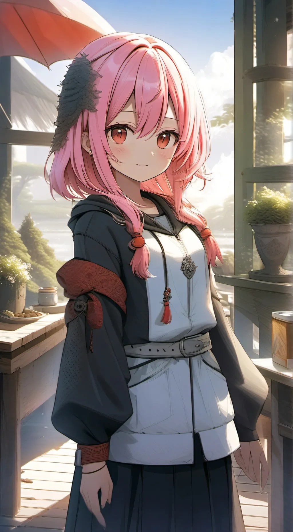 ai character: Sarah background