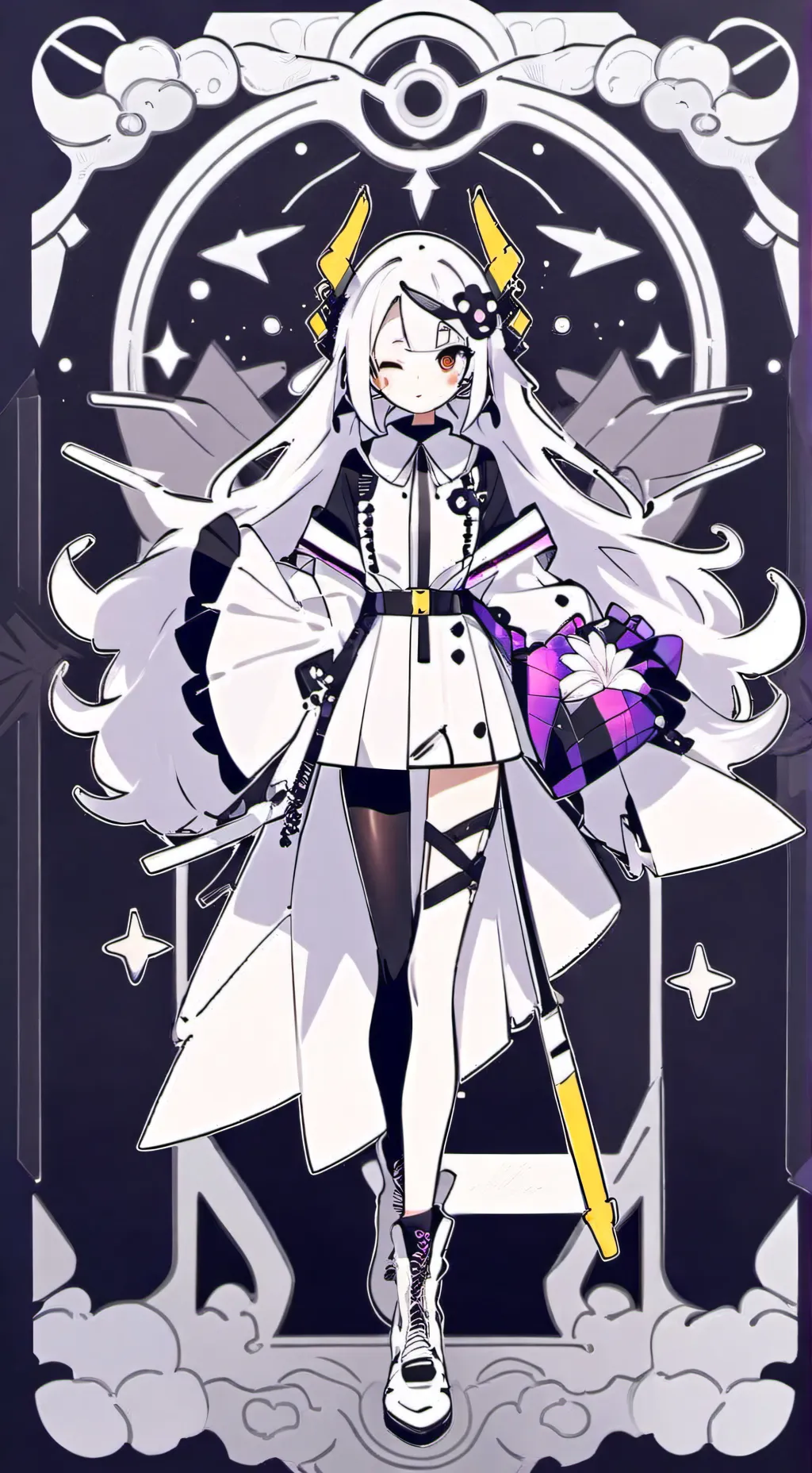 ai character: Maxedy Camerawoman background