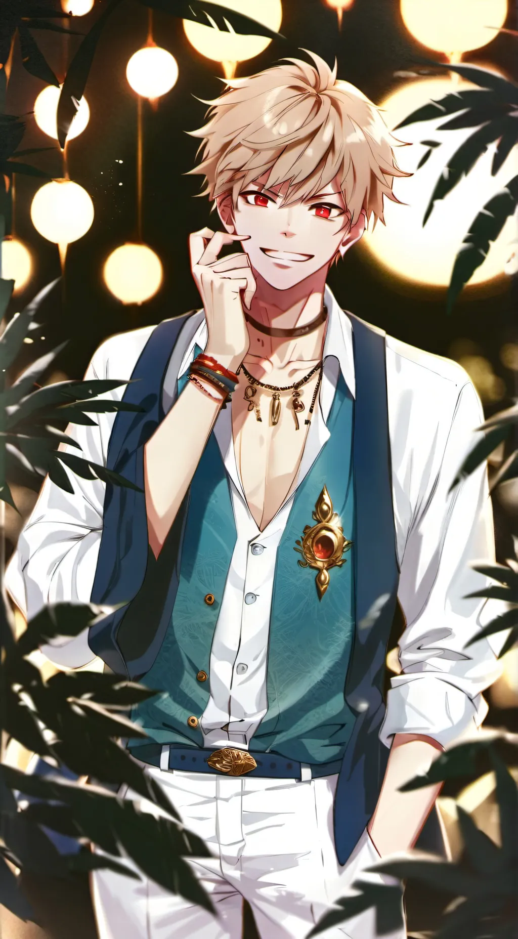 ai character: bakugo background