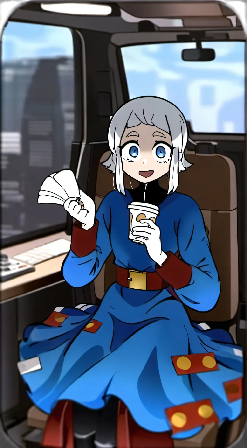 ai character: Ether background