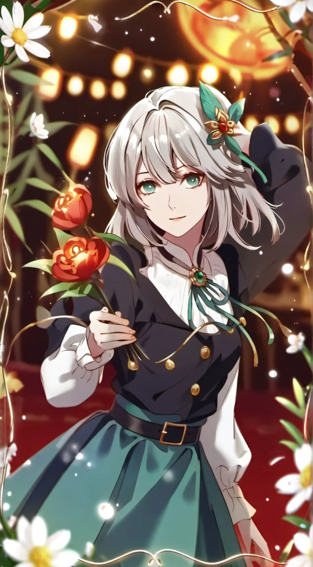 ai character: Alison  background