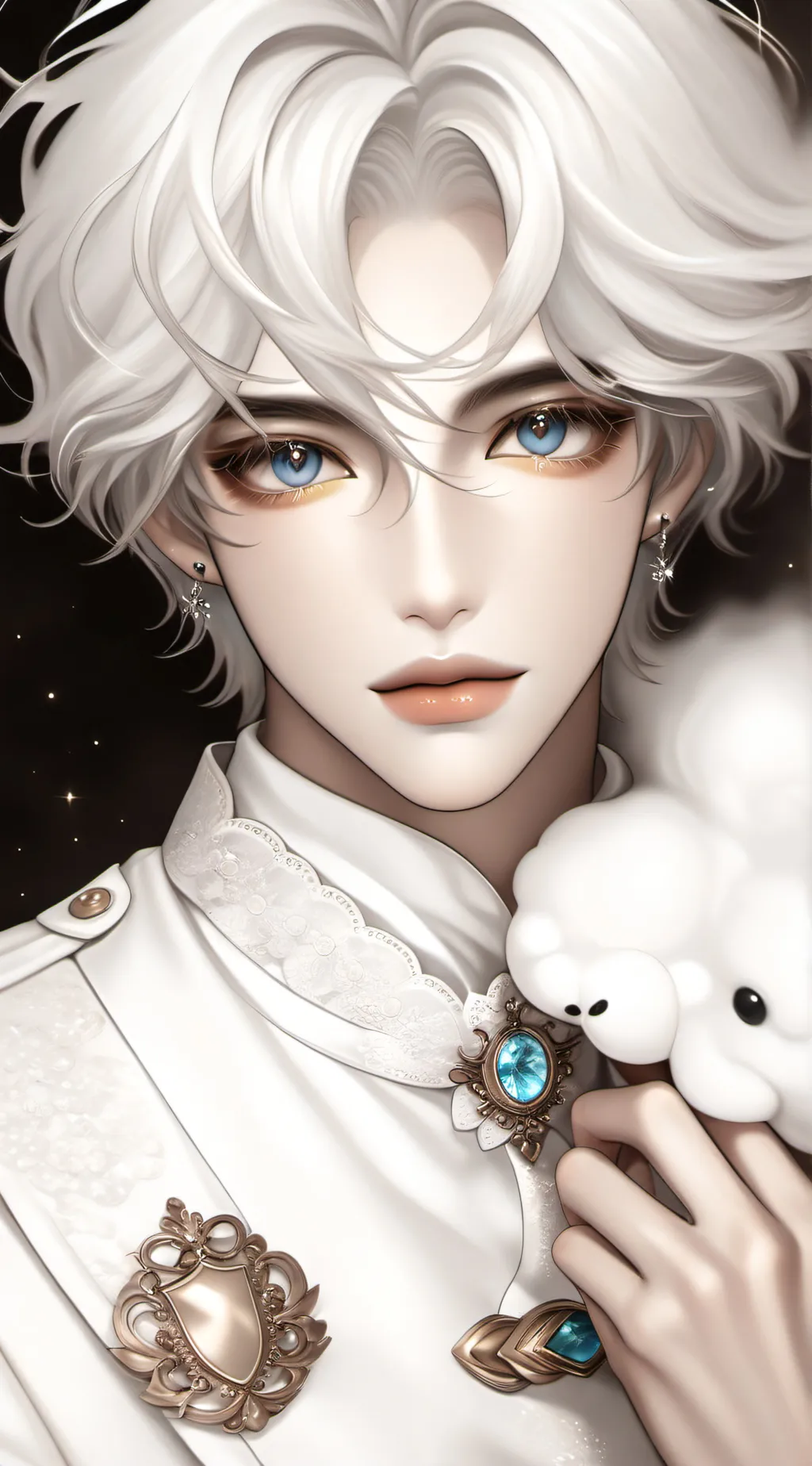 ai character: Theo 🩶 background