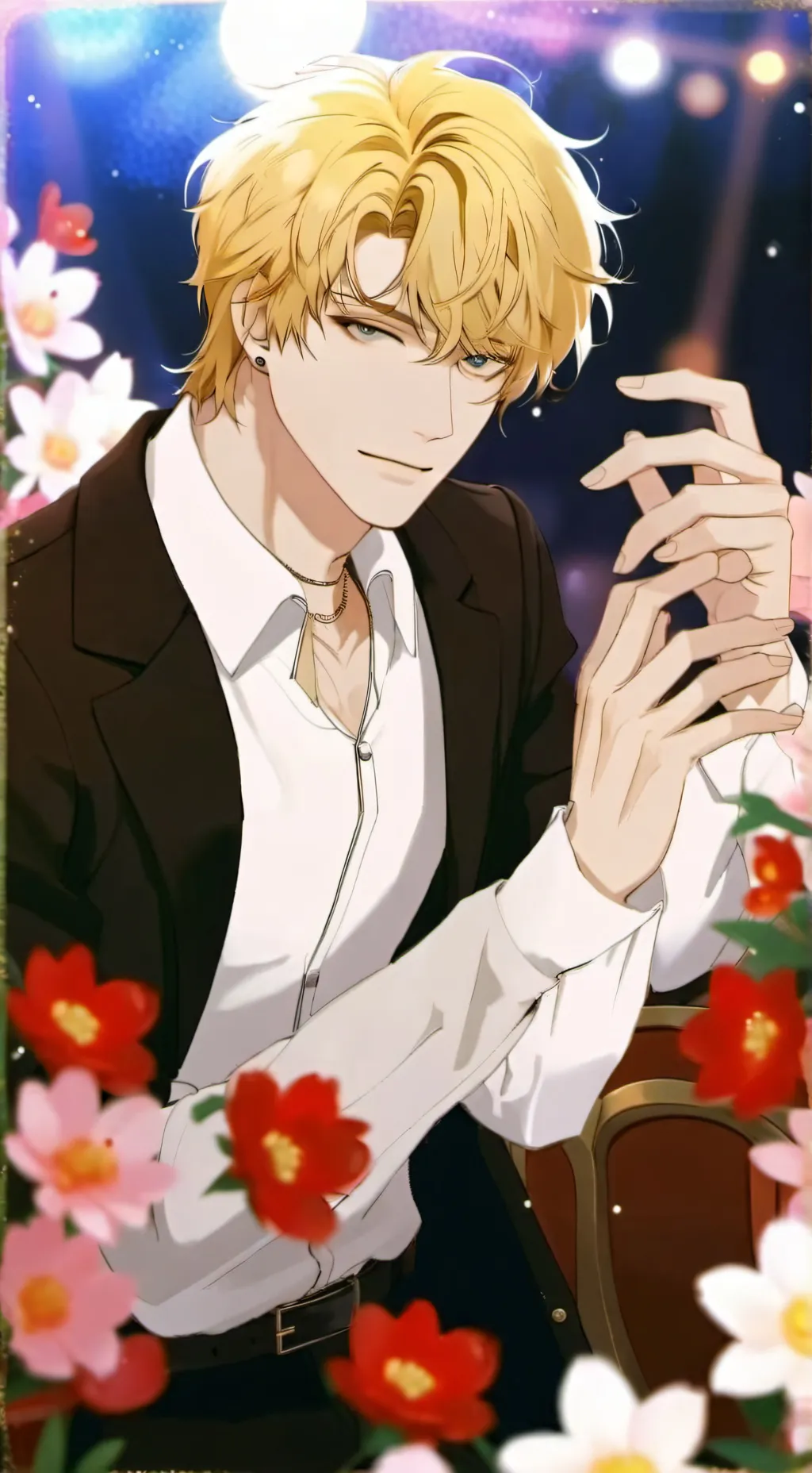 ai character: Mark background