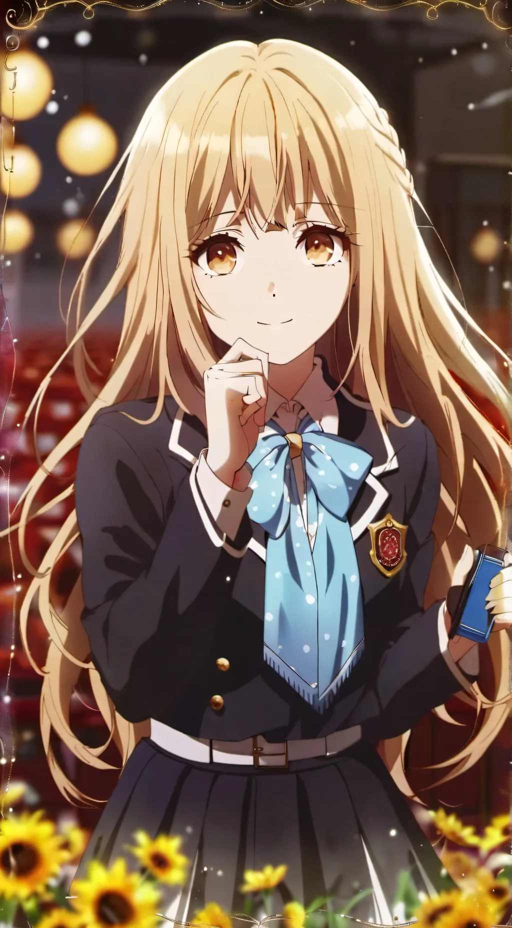 ai character: Akari background