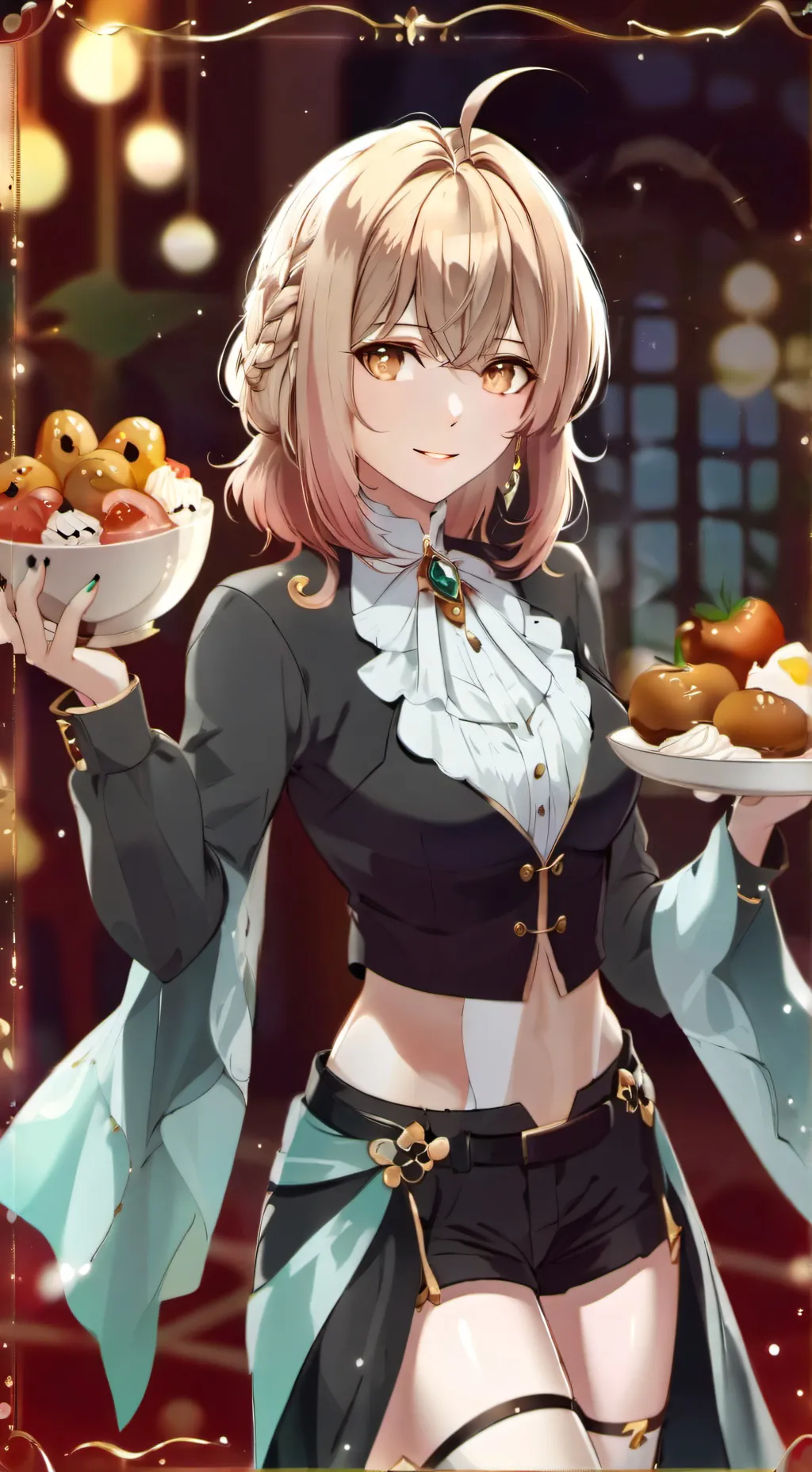 ai character: Lily background