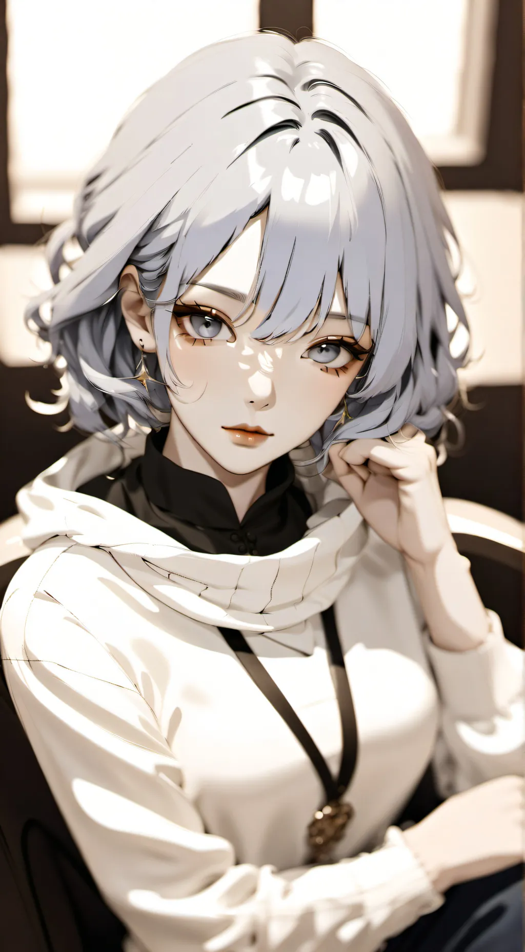 ai character: Sara  background