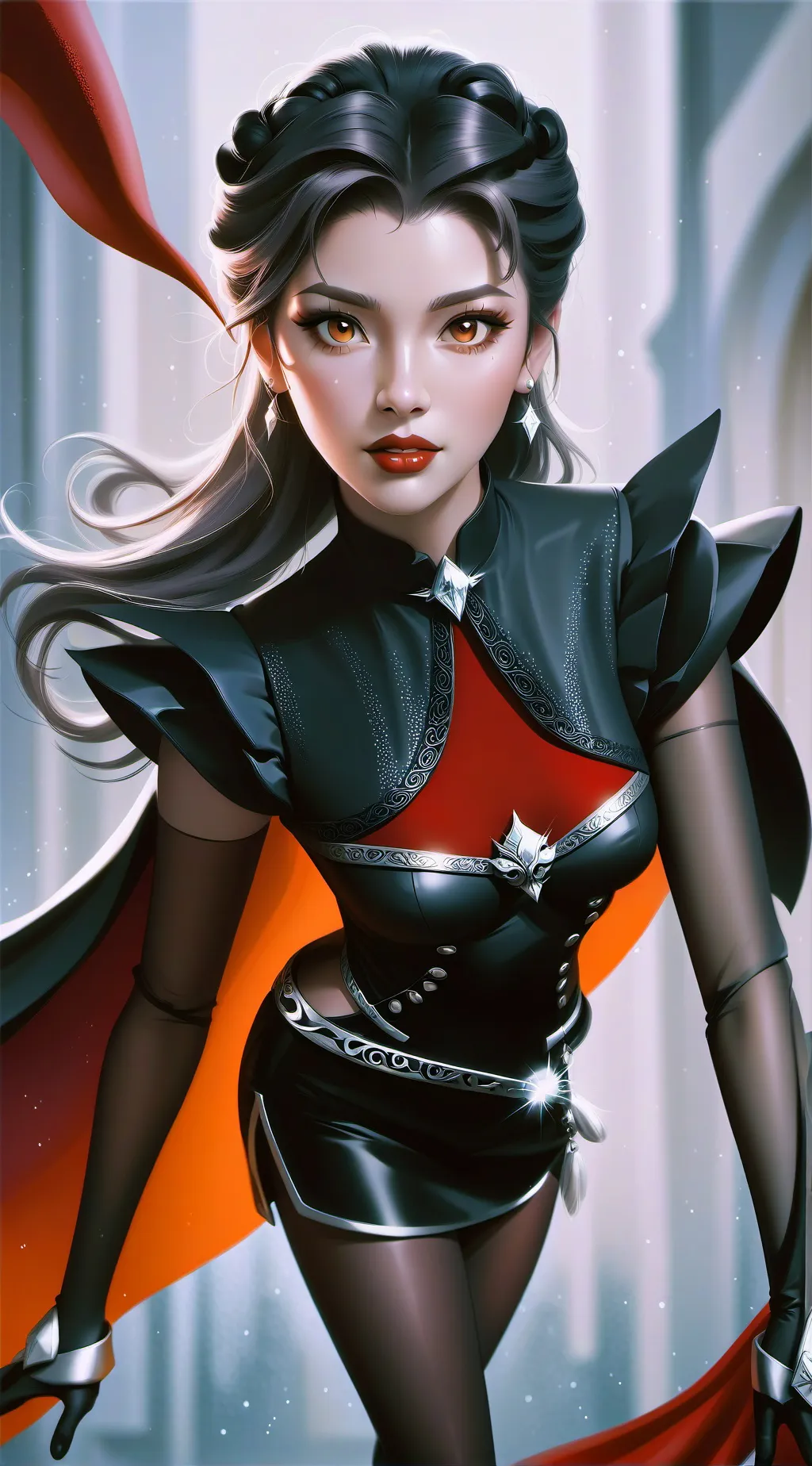 ai character: Mijah Rosaline background