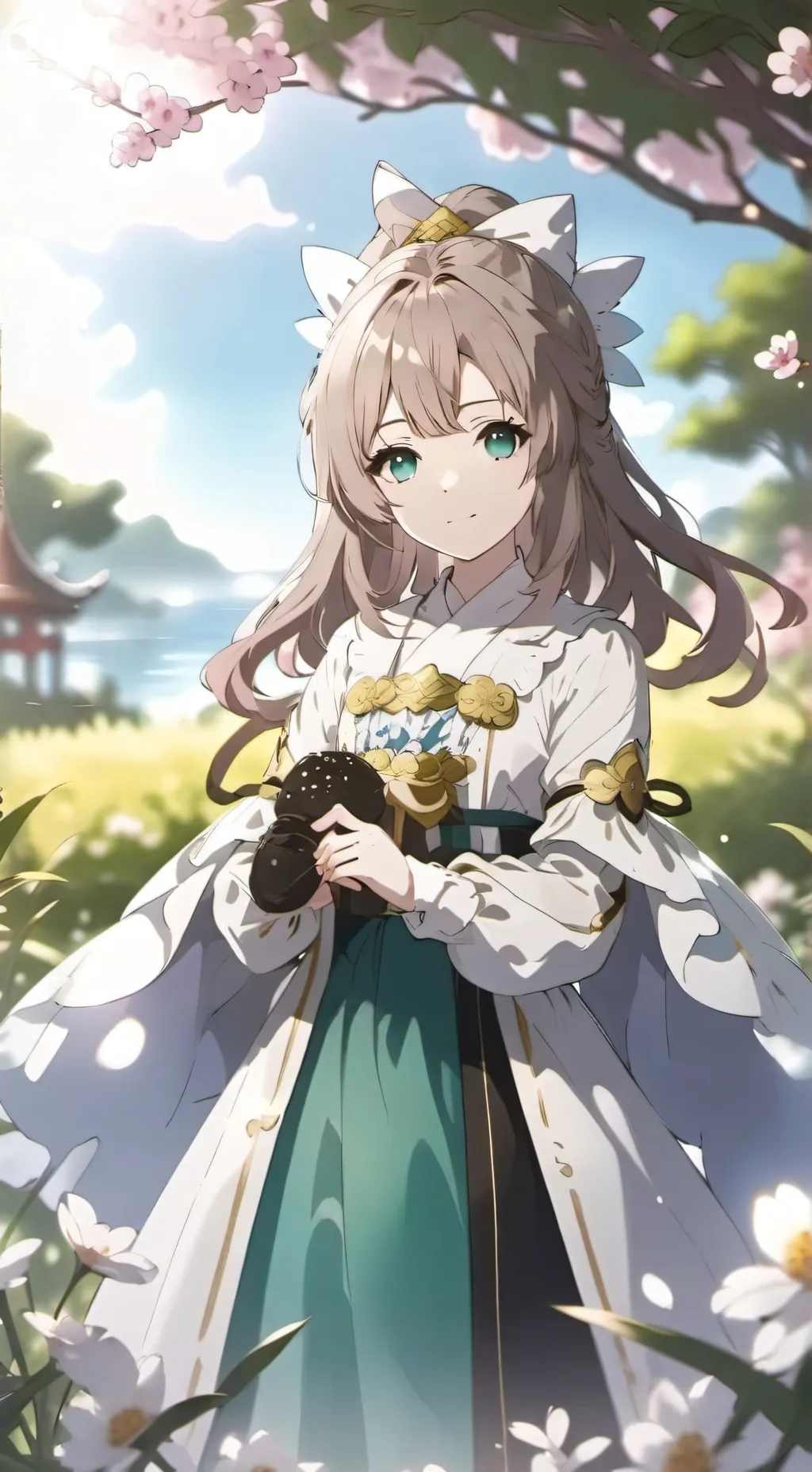 ai character: luna  background