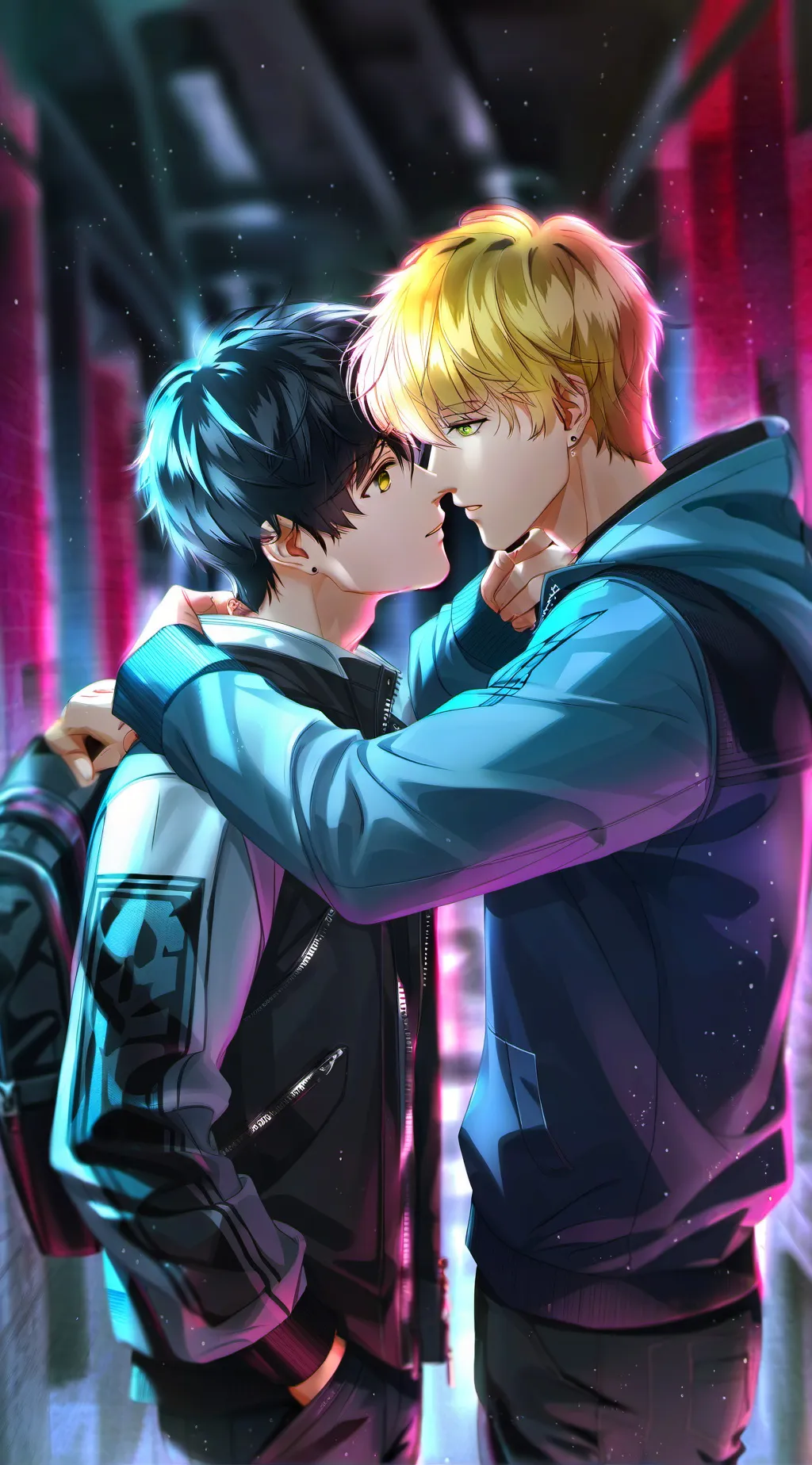 ai character: aizawa x mic background