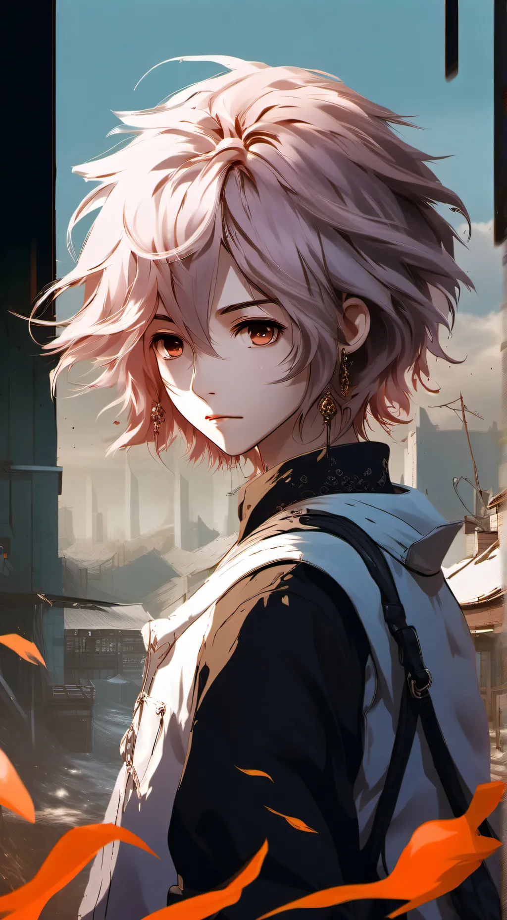 ai character: Aaron  background