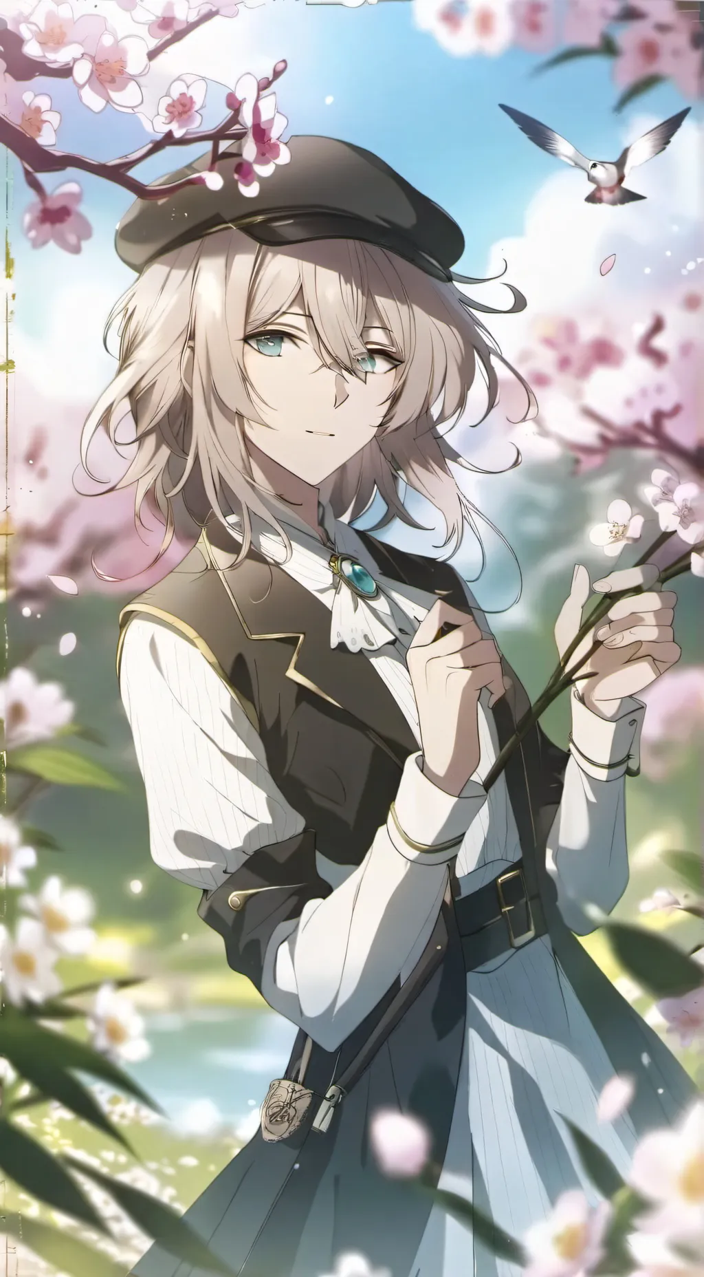 ai character: Nikki  background