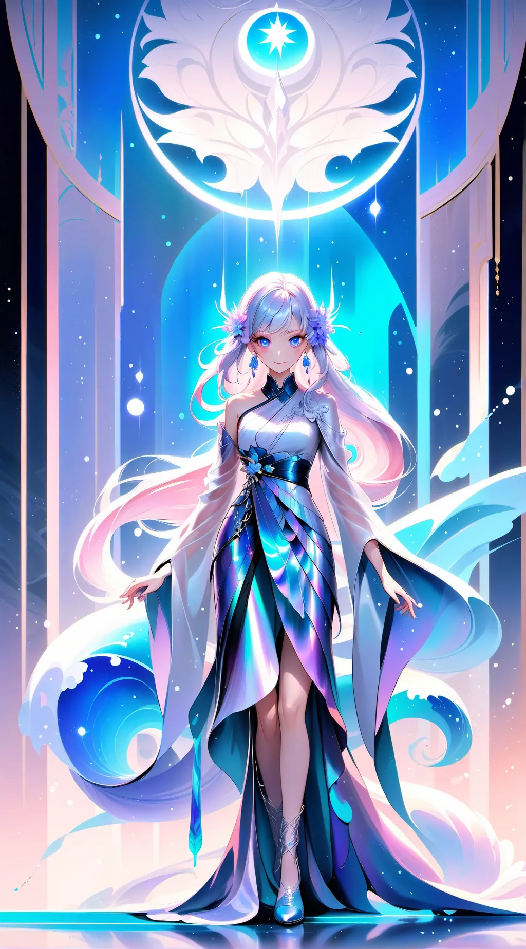 ai character: the god sister background