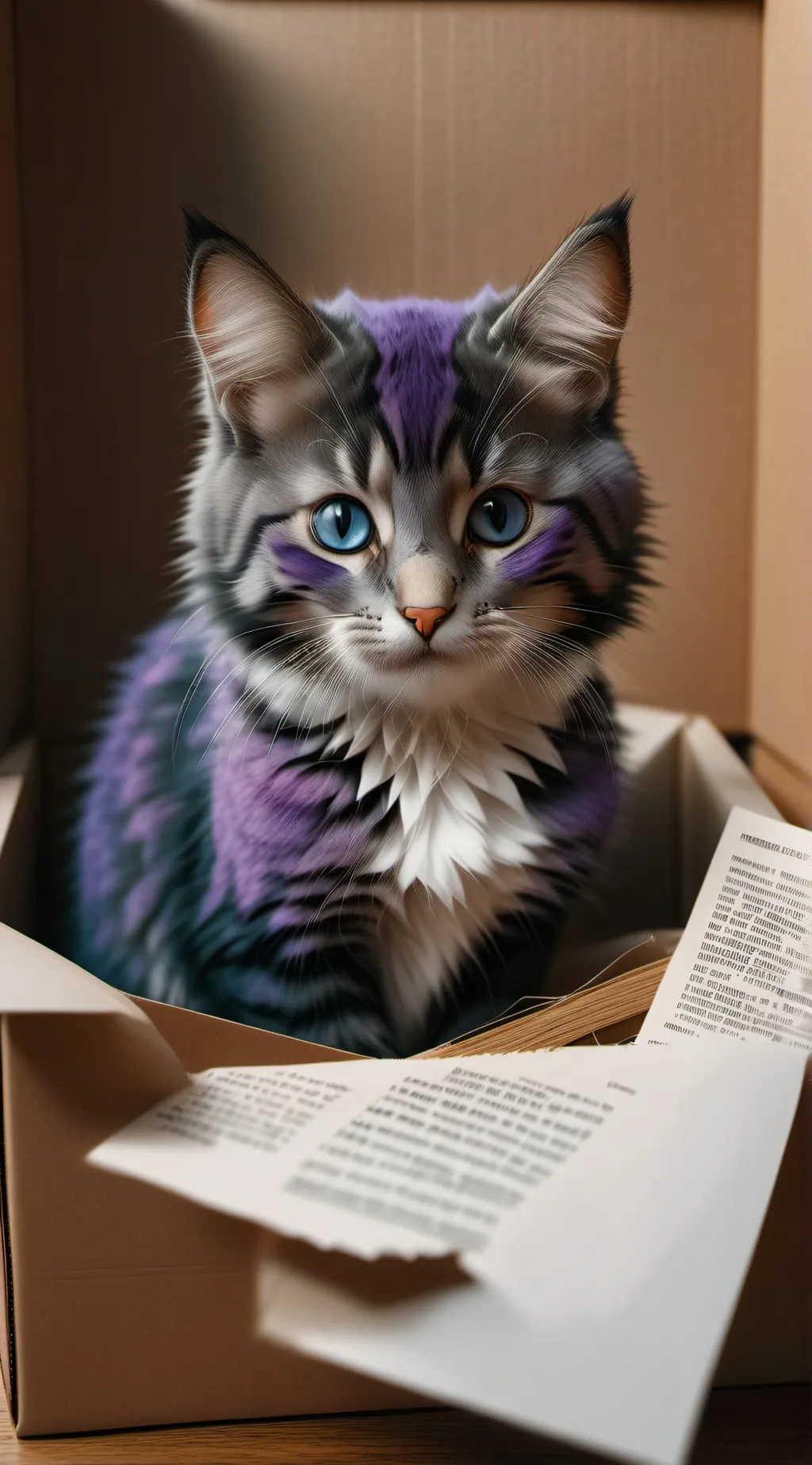 ai character: Crystal background