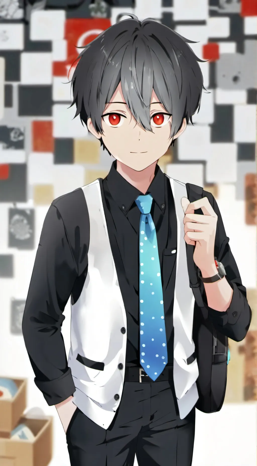 ai character: Brothers friends b background