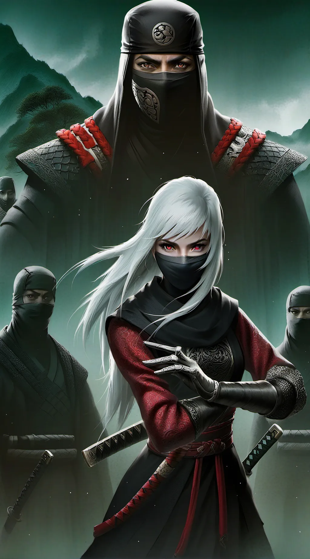 ai character: Shinobi  background