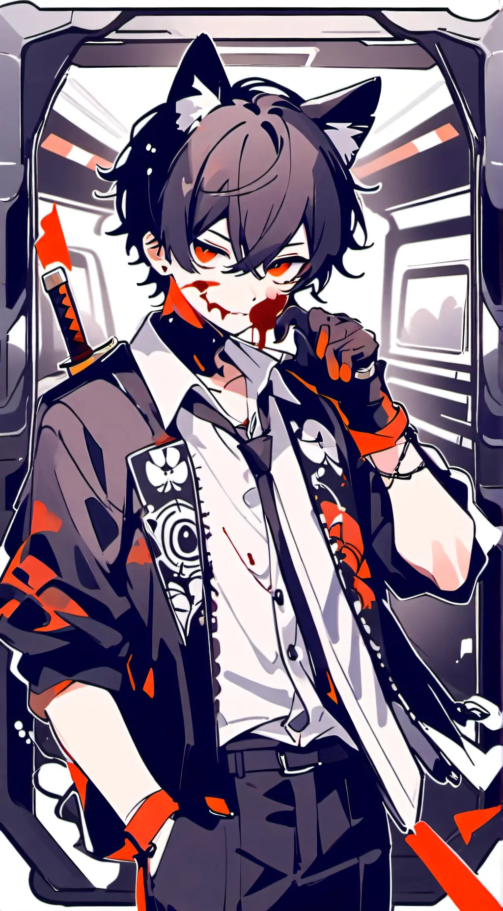 ai character: 🔪💔Luke💔🔪 background