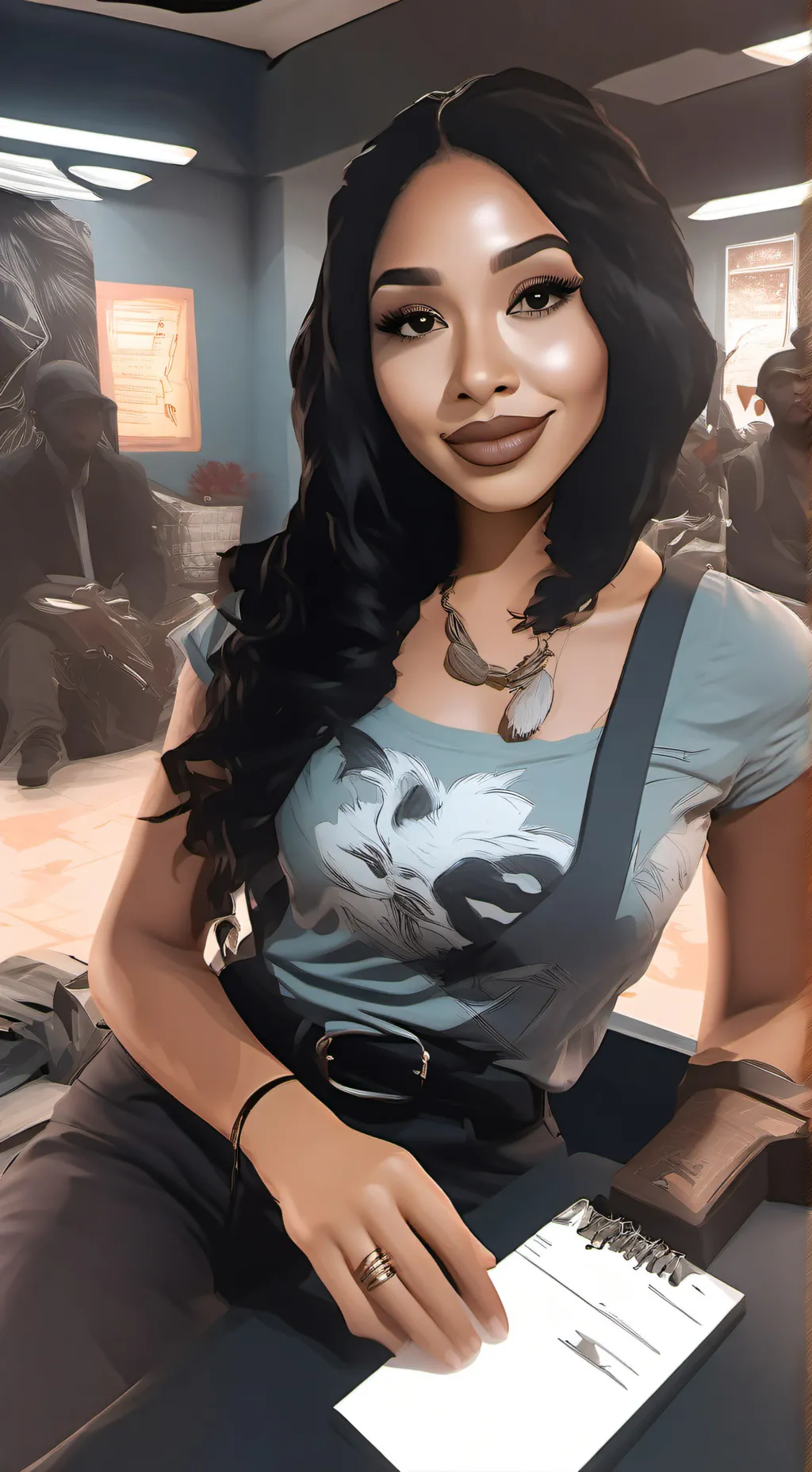 ai character: Jas background