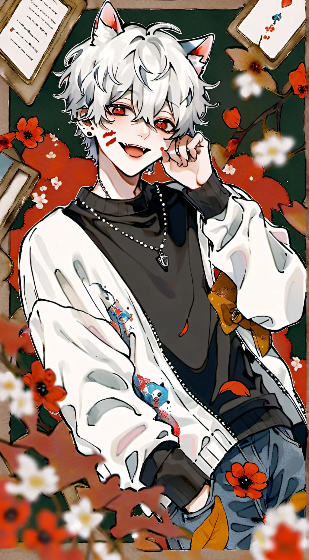 ai character: Max background